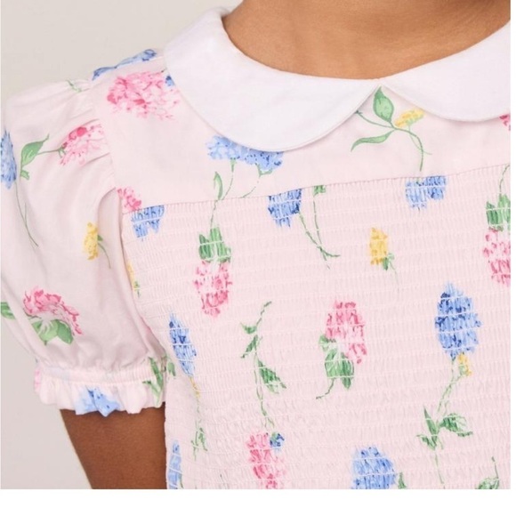 CHARLOTTE FLORAL SMOCKED DRESS - Picture 2 of 4